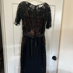 Gorgeous Anthropologie’s  Beguile by Brian Lars dress